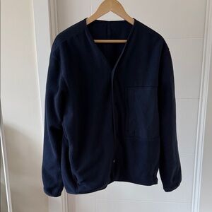 Lululemon Snap Front Fleece Cardigan - Large